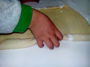 cocinamos en familia con los niños palmeras de chocolate