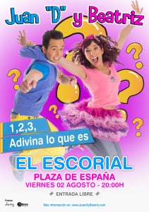 Cartel El Escorial 2 Agosto WEB